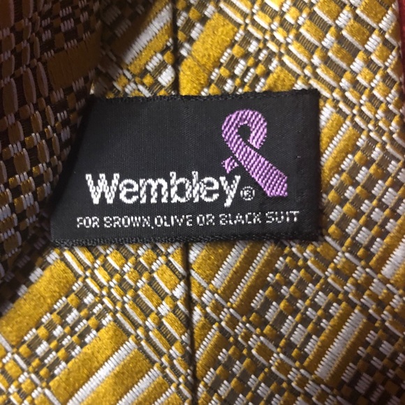 ✨🤎 BEAUTIFUL Vintage cilp-on tie from Wembley 🤎✨ - Picture 3 of 3